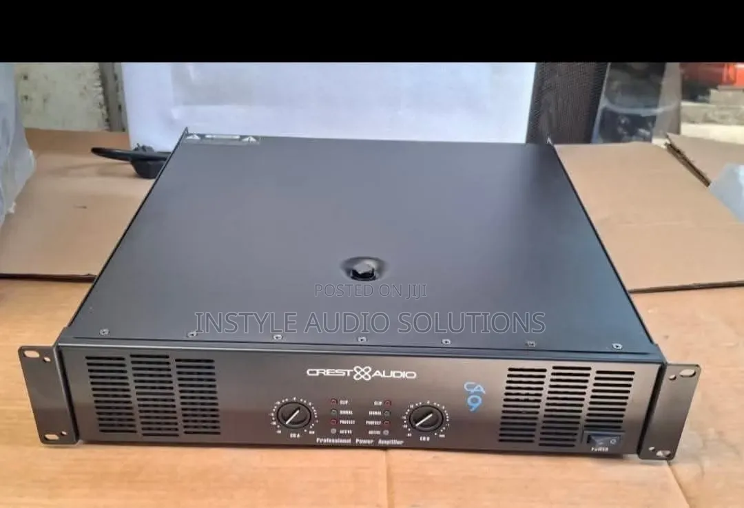 Crest Audio Ca9 Professional Powered Amplifier 2 Channels Long Press