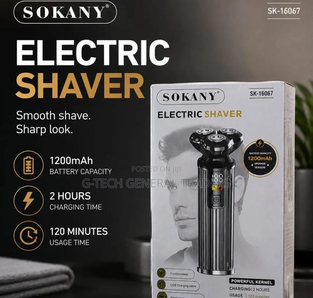 Sokany Electric Shaver 1200mah