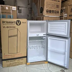 Volsmart 108litres Double Door Fridge