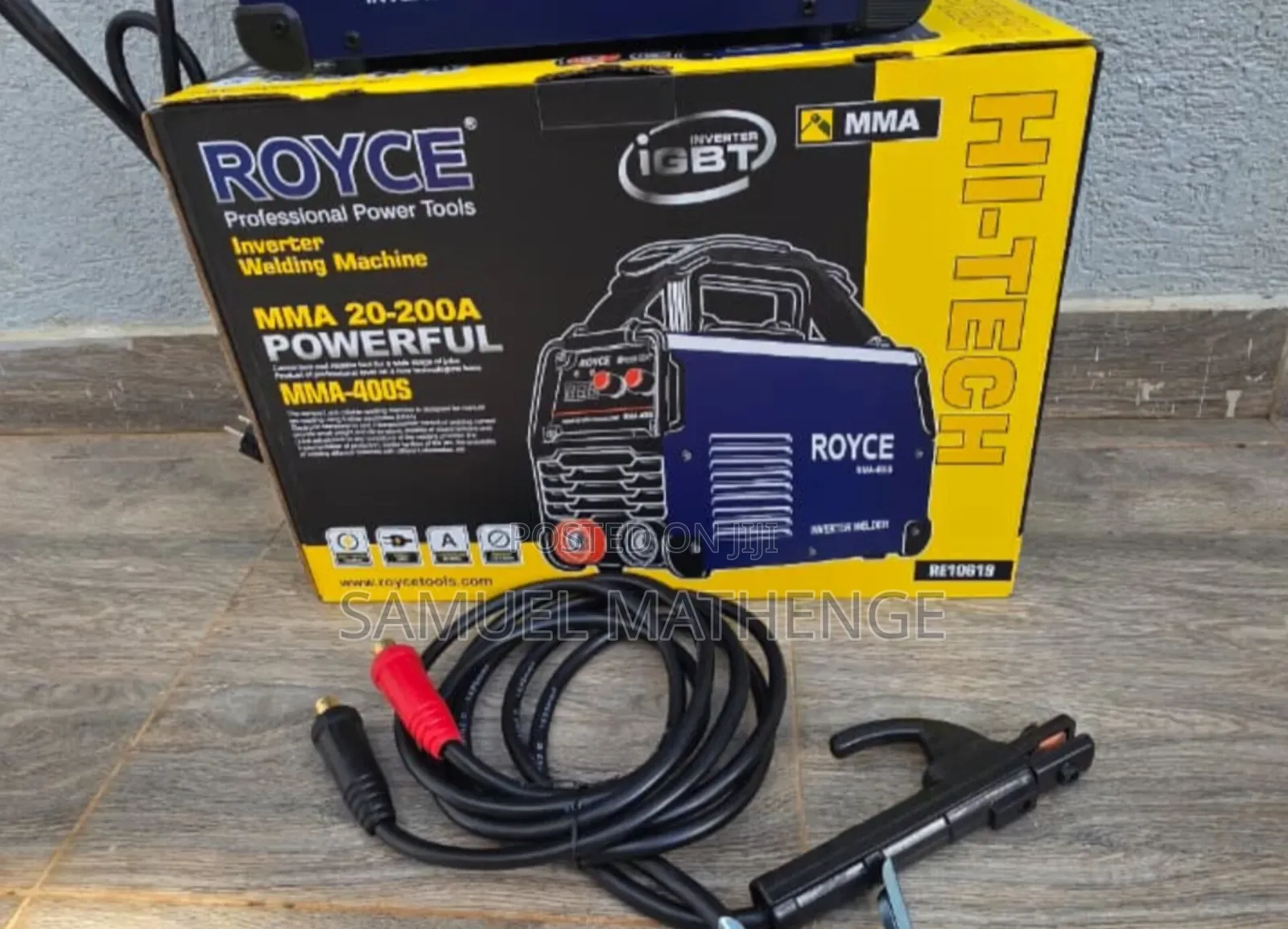 Royce Professional Igbt Inverter Welder Mma-400s 200a Welding Machine