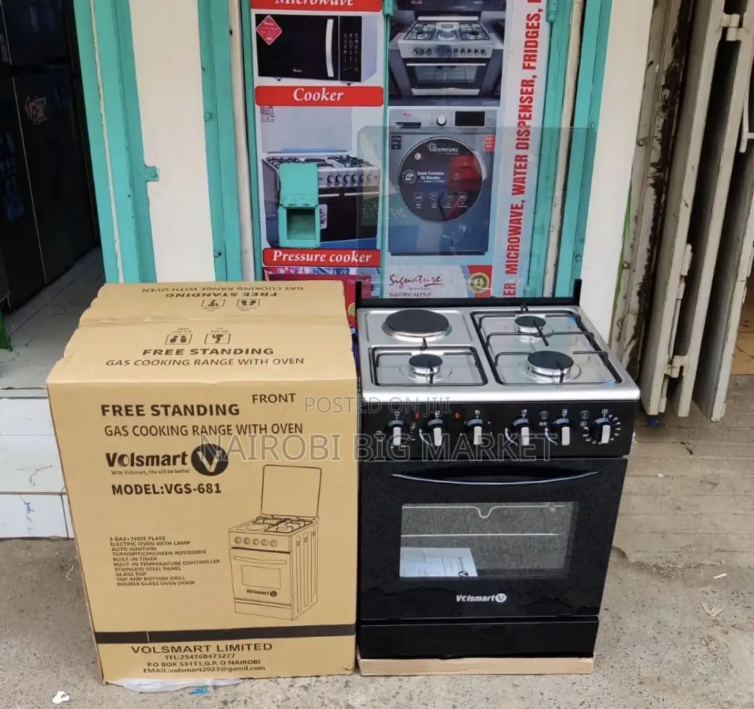 60*60 Volsmart 3+1 Standing Cooker