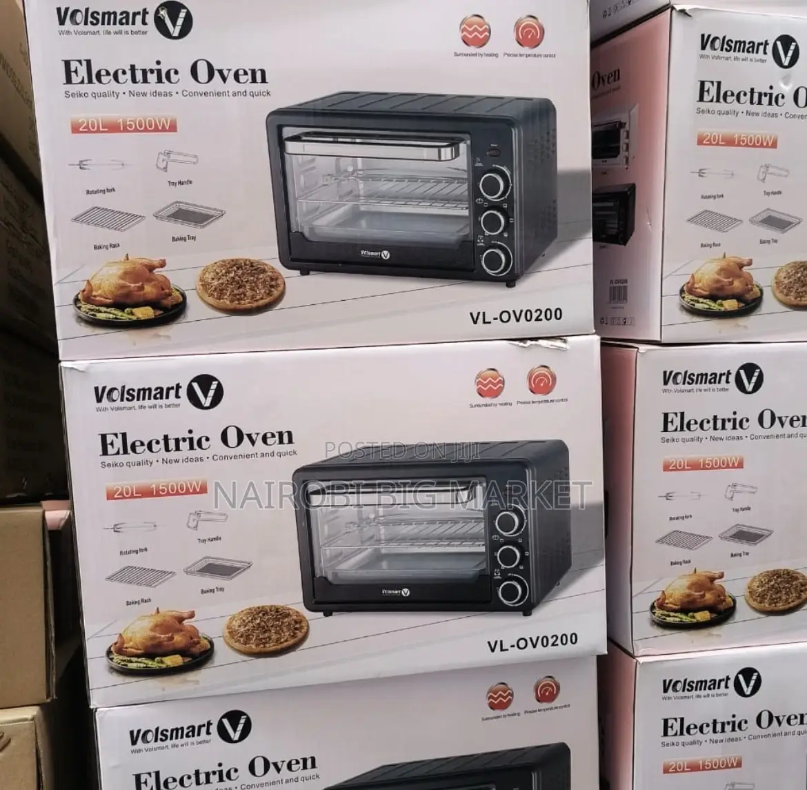 20 Litres Volsmart Electric Oven
