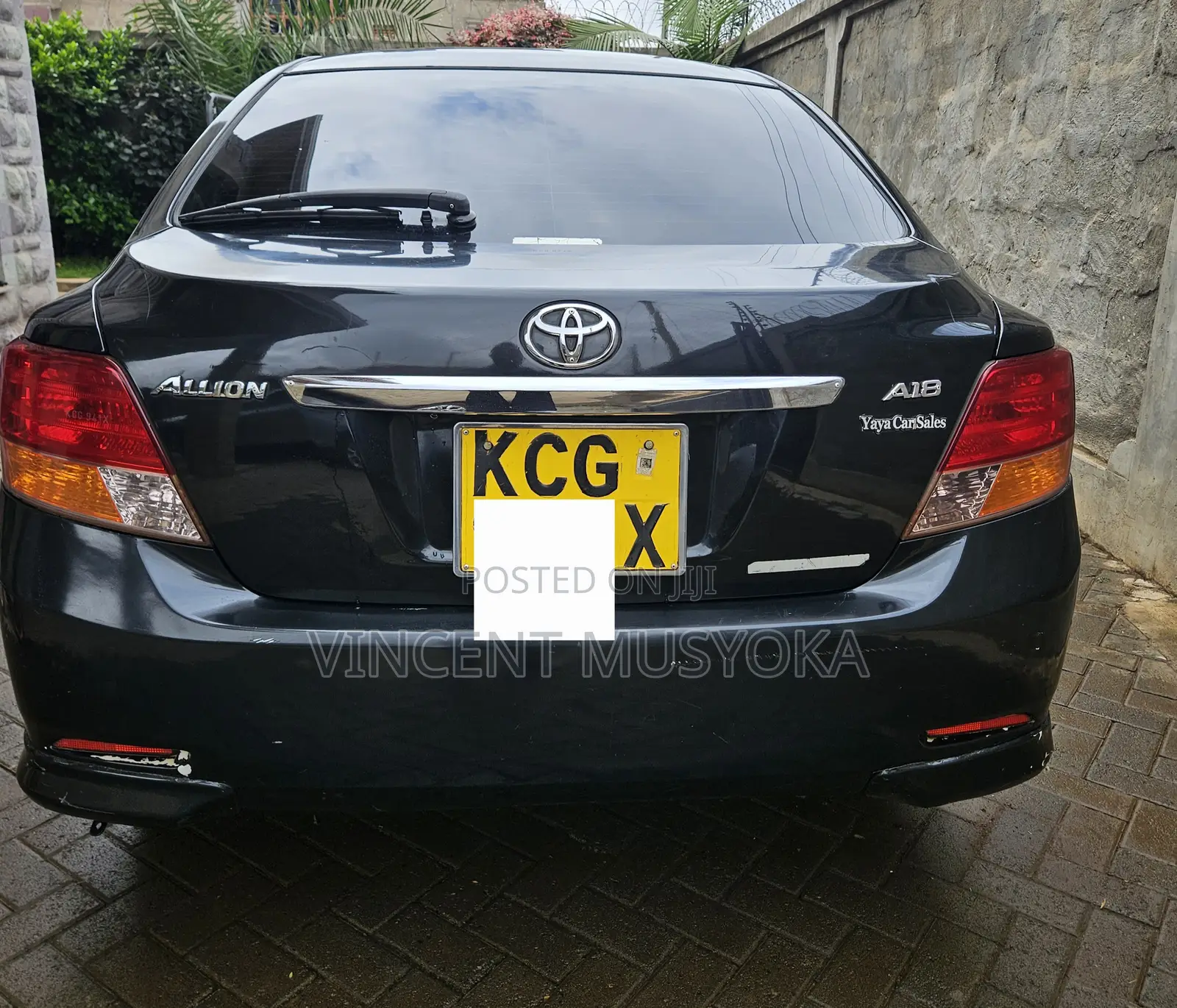 Toyota Allion 2009 Black