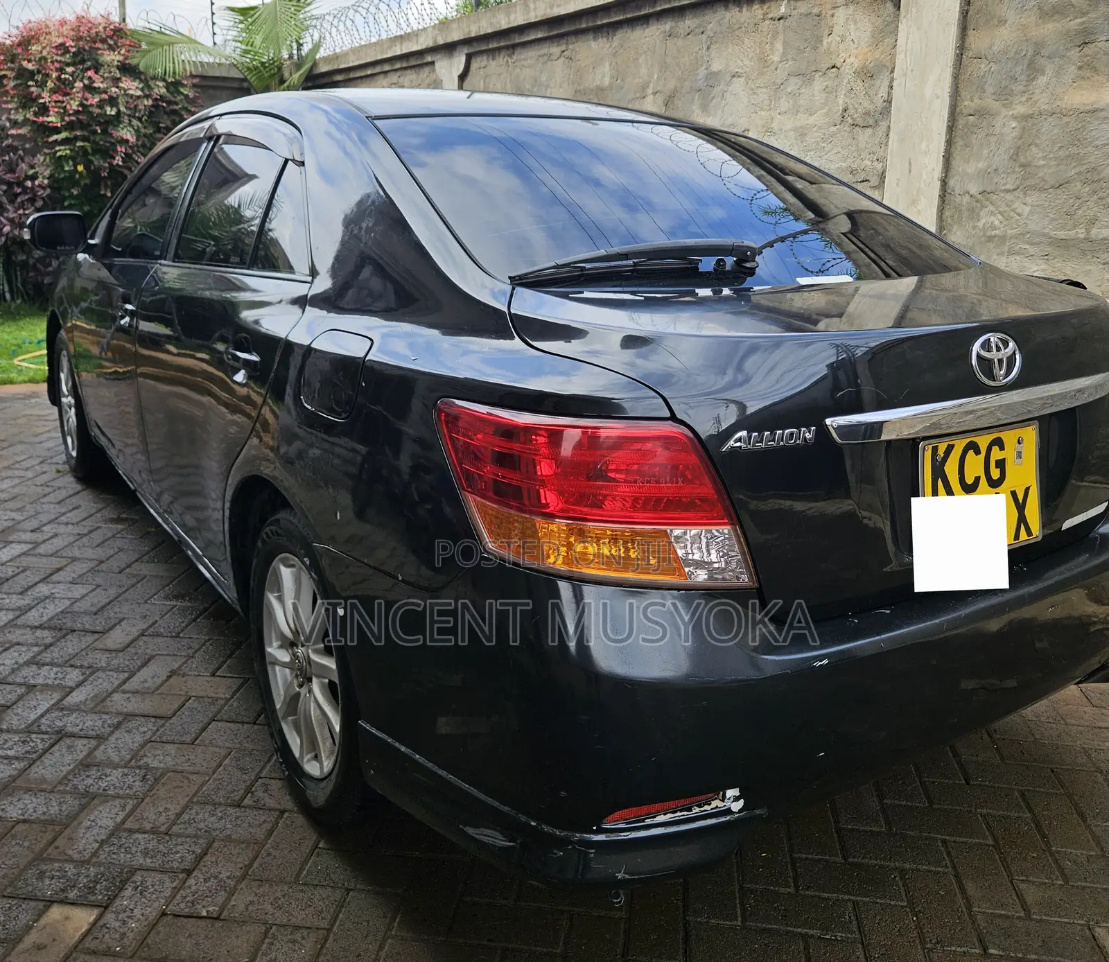Toyota Allion 2009 Black