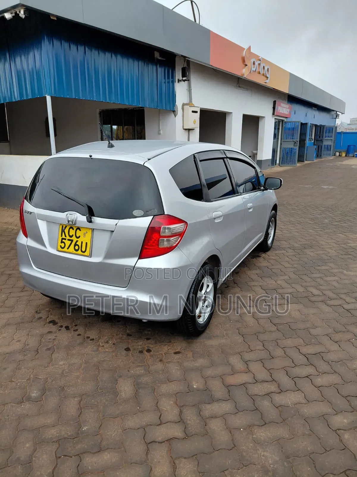 Honda Fit 2008 Silver