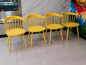 Nordic Yellow Dining Chair Set