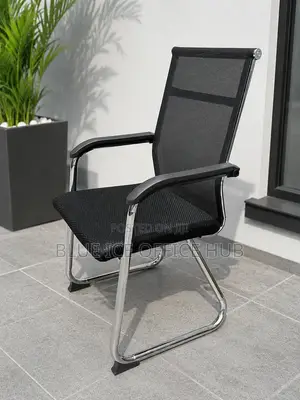 Waiting Chair Executive Chrome Office Chair