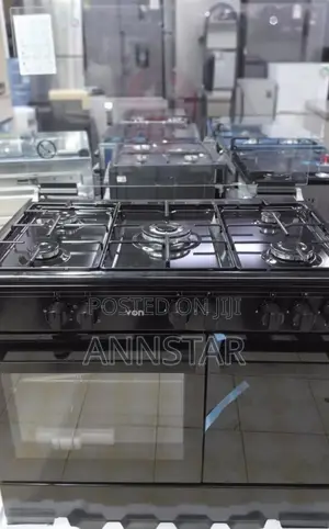 60*90 Von Free Standing Cooker – 5 Gas Burner