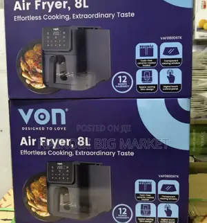 Von Airfryer 8 Litres