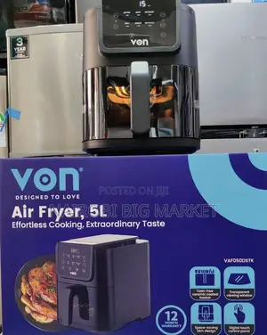 Von 5litres Airfryer