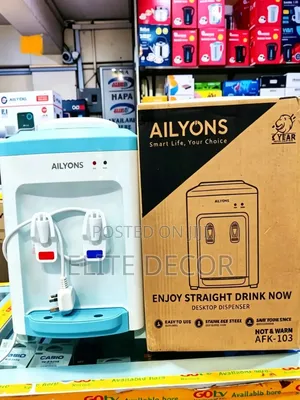 Ailyons Afk 103 Table Top Water Dispenser Hot and Normal