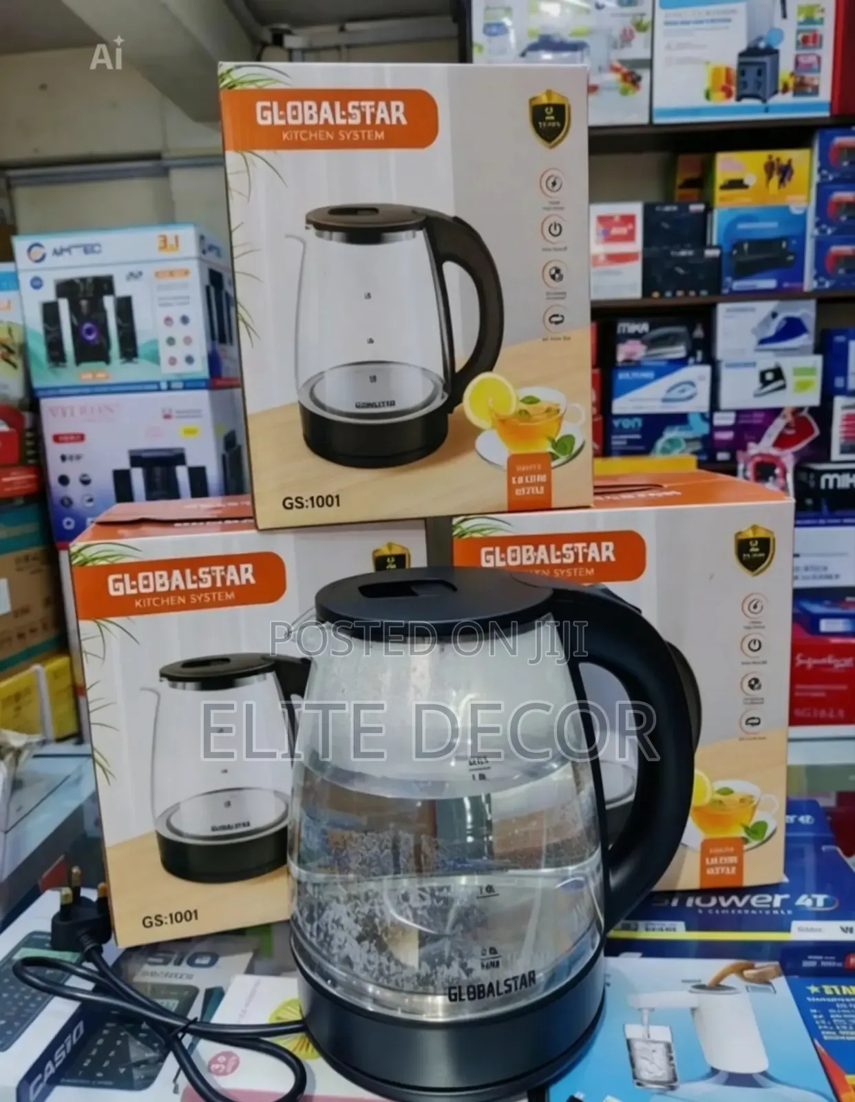 Globalstar 1001 Electric Kettle 1.8litres Now Available