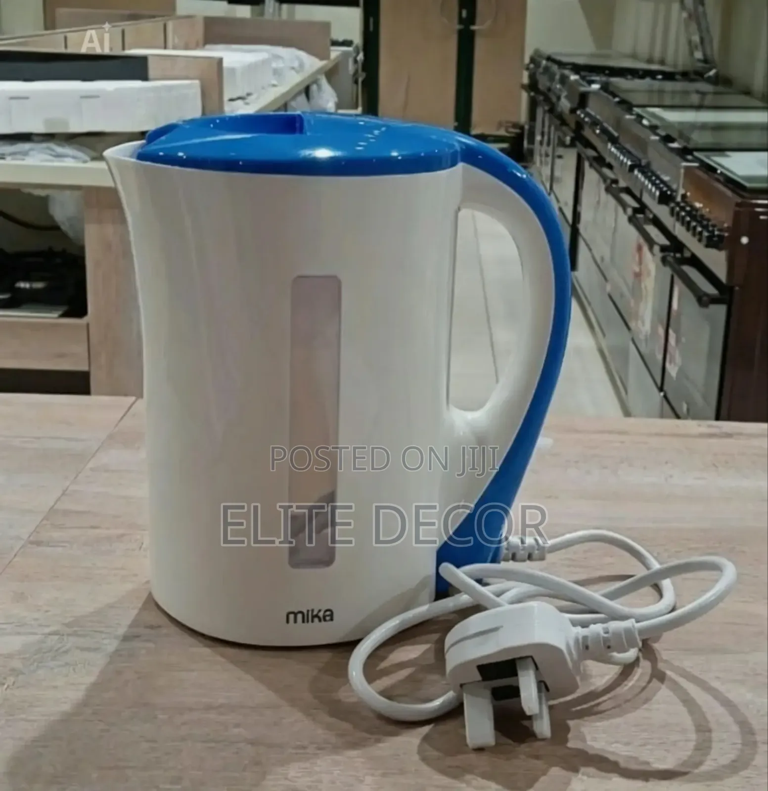 Mika Corded Electric Kettle 1.7litres Jar