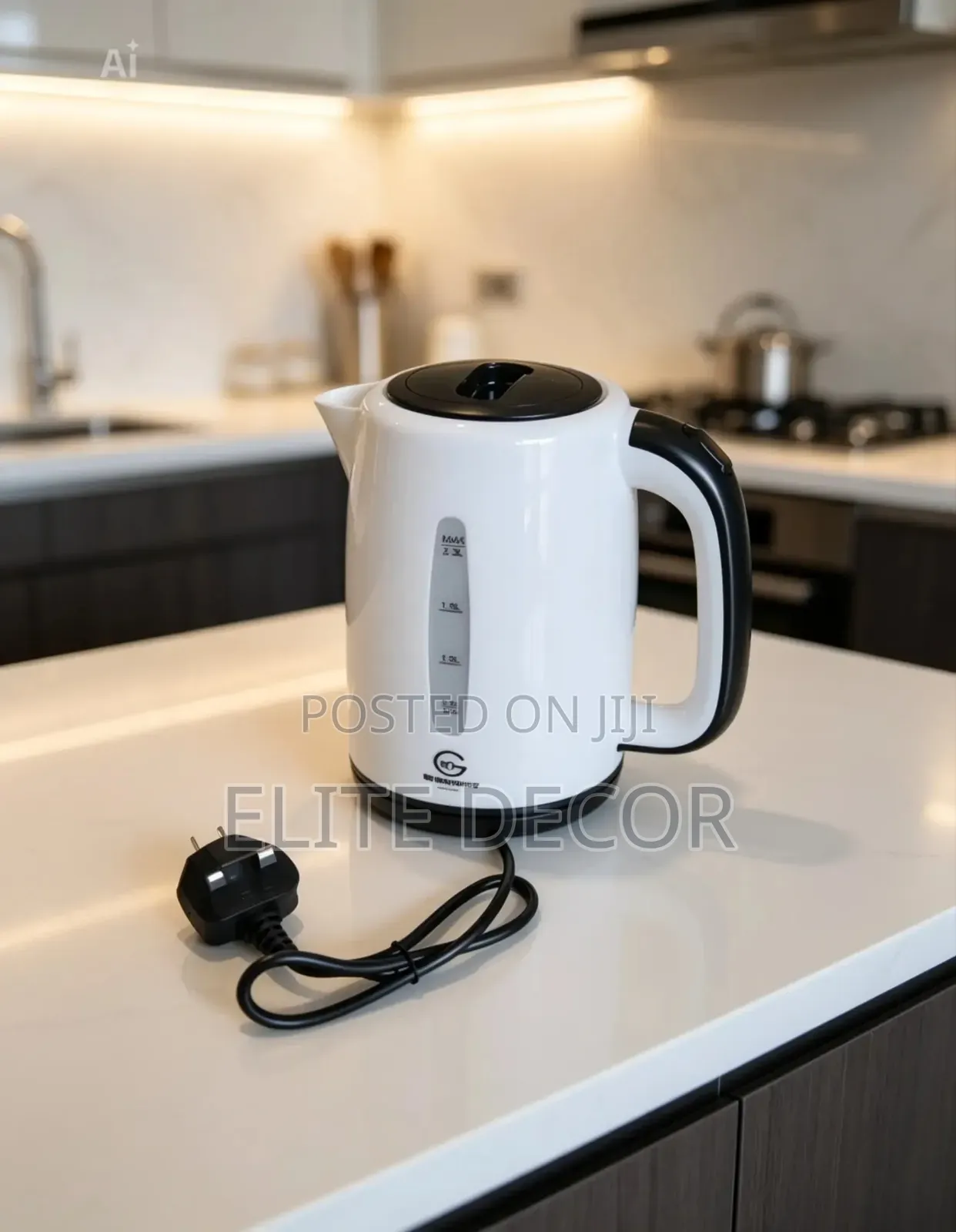 Eurochef Electric Kettle* Capacity 2.3 Litres