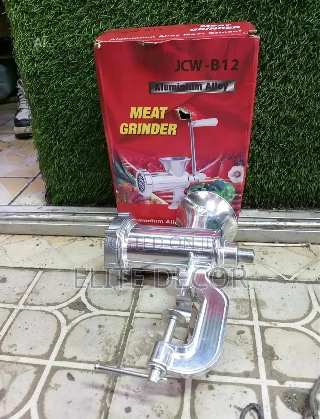 Jcw- 10" Manual Meat Grinder