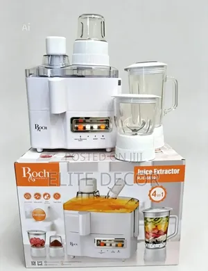 Roch 4 in 1 Juicer -Blender-Grinder and Mill Food Processor