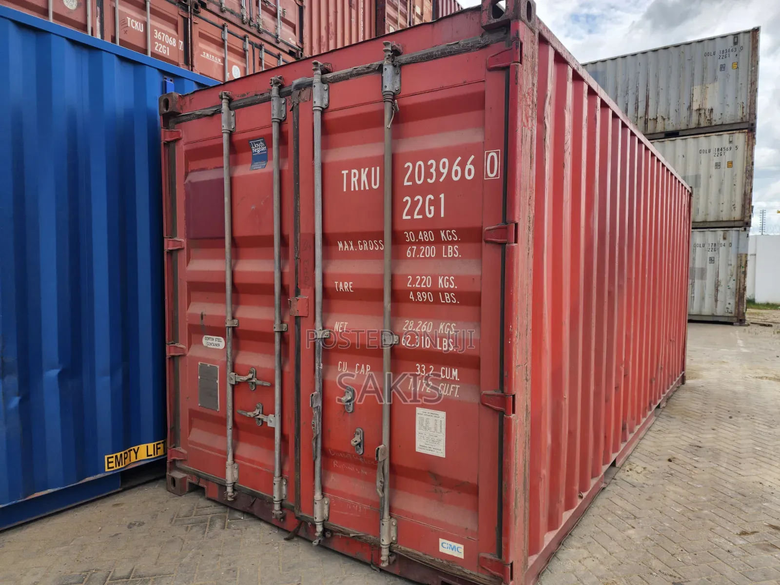Strong Steel! 20-foot Affordable Containers With Ready Documents!