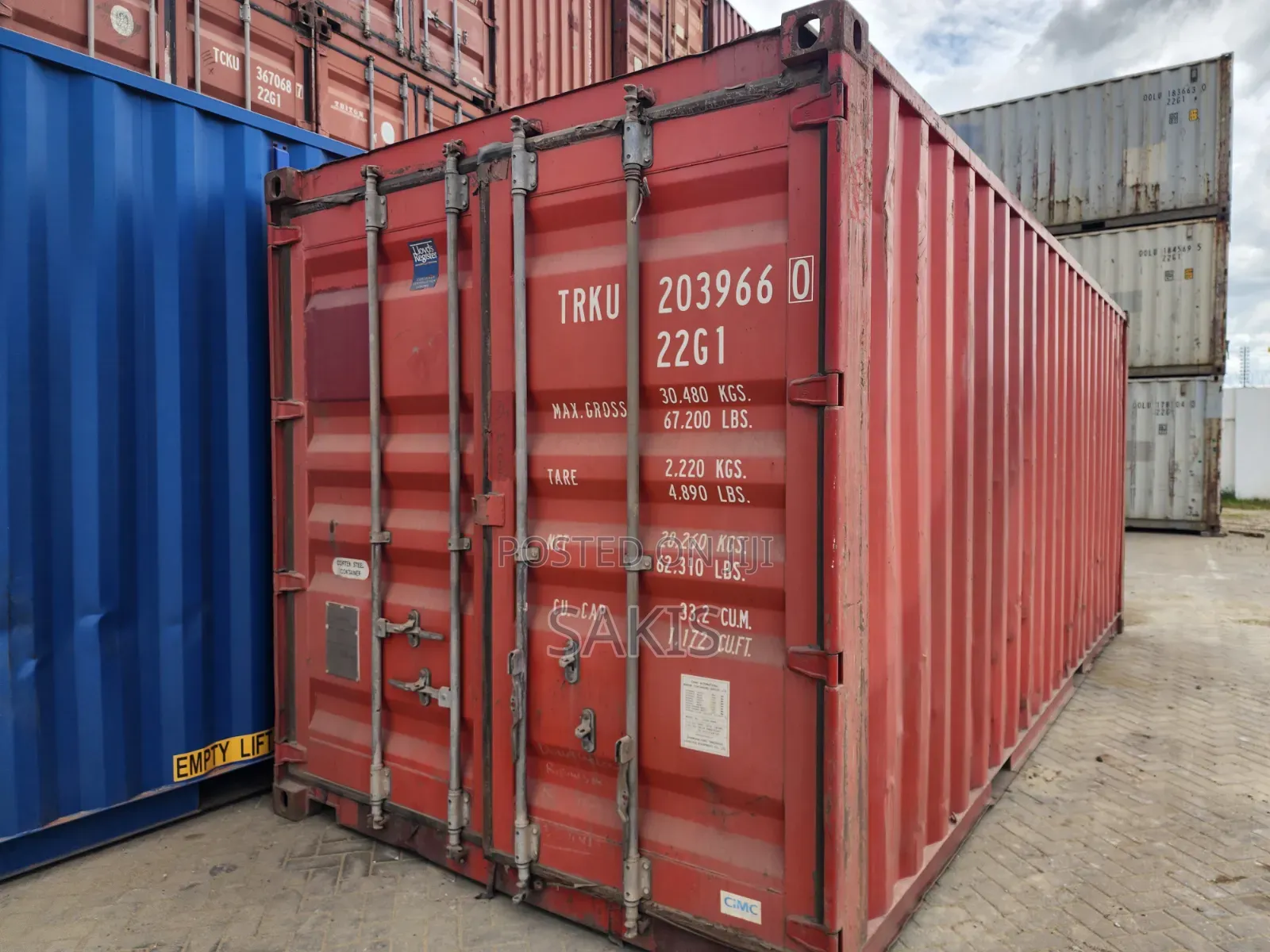 Strong Steel! 20-foot Affordable Containers With Ready Documents!