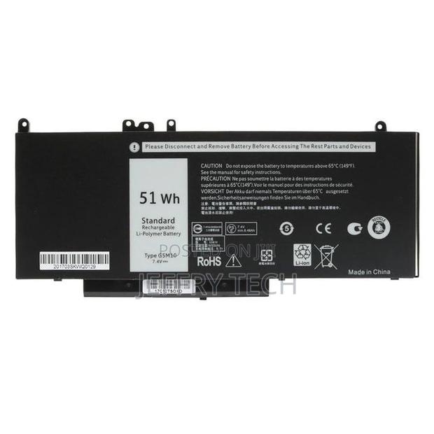 G5m10 Replacement Battery for Dell Latitude Series - Black