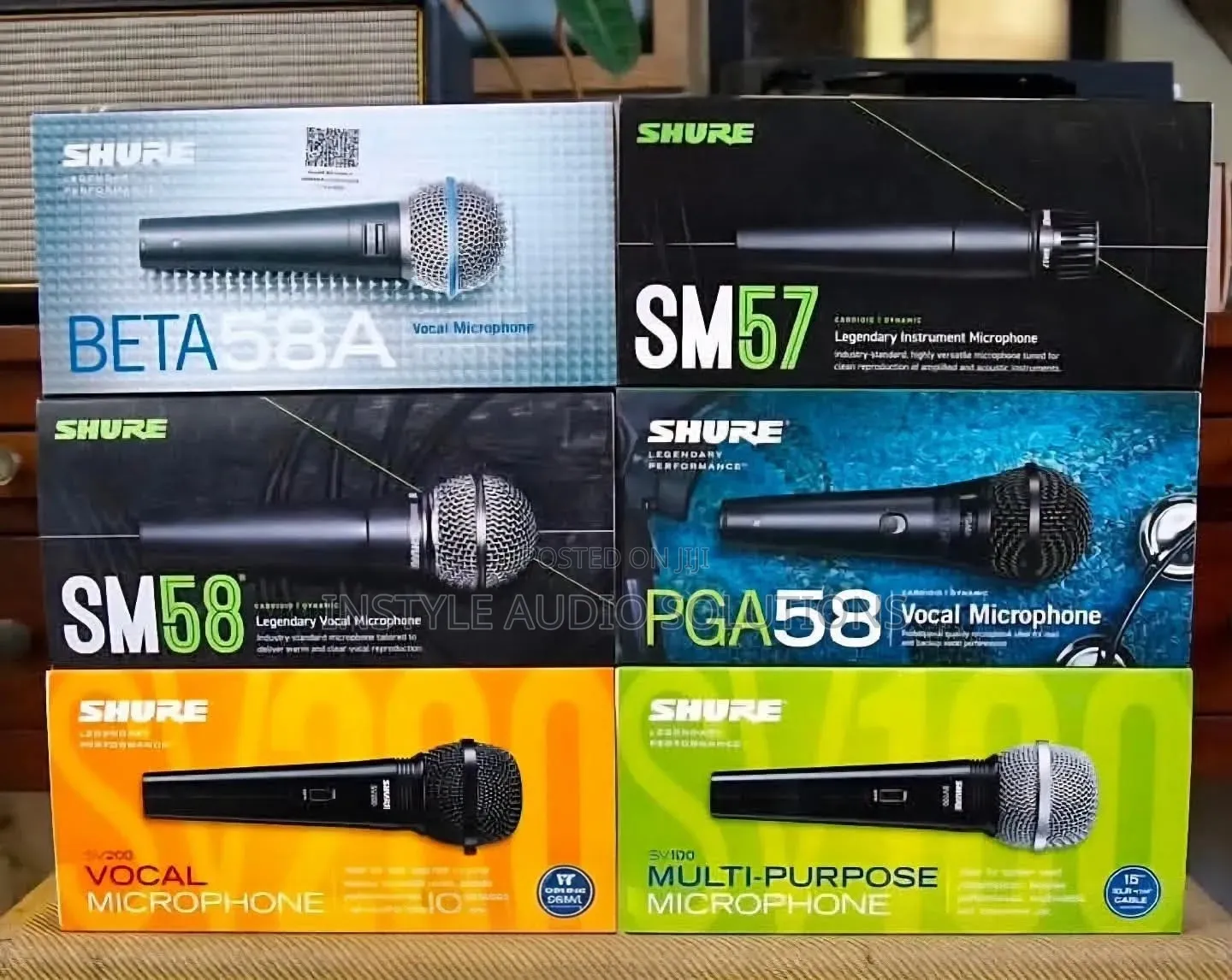 Shure Top Quality Dynamic Wired Microphone