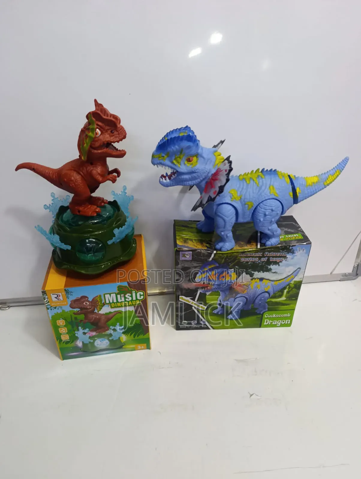 Walking Dinosaur Toy With Smoke, Lights Sound - Kb