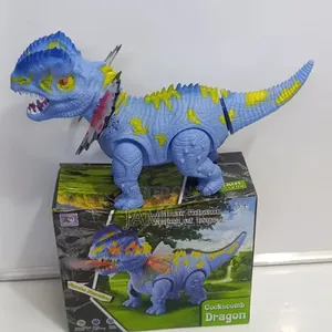Walking Dinosaur Toy With Smoke, Lights Sound - Kb