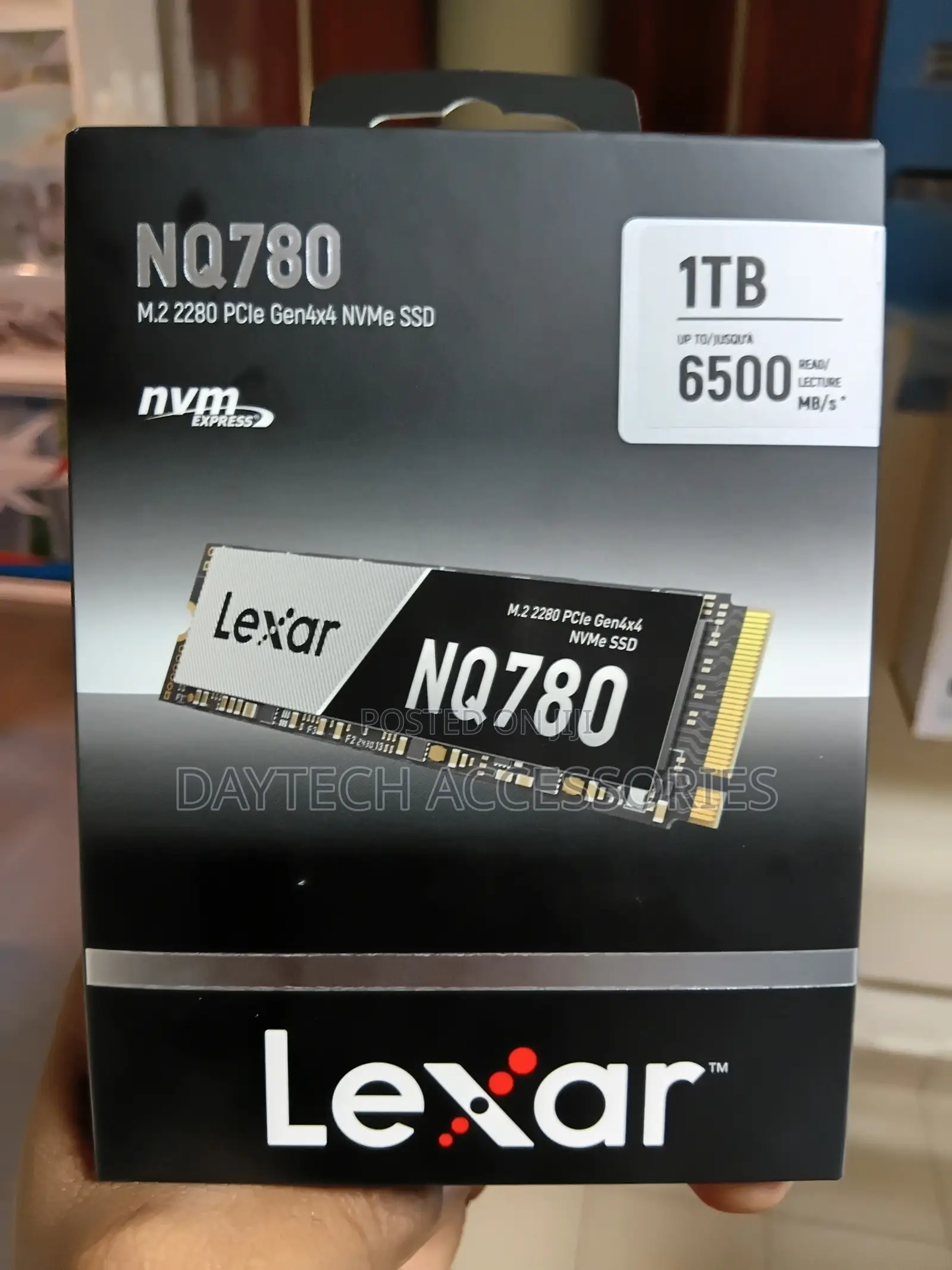 Lexar Lnq780 Internal SSD M.2 Pcie Gen 44 Nvme 2280 – 1tb