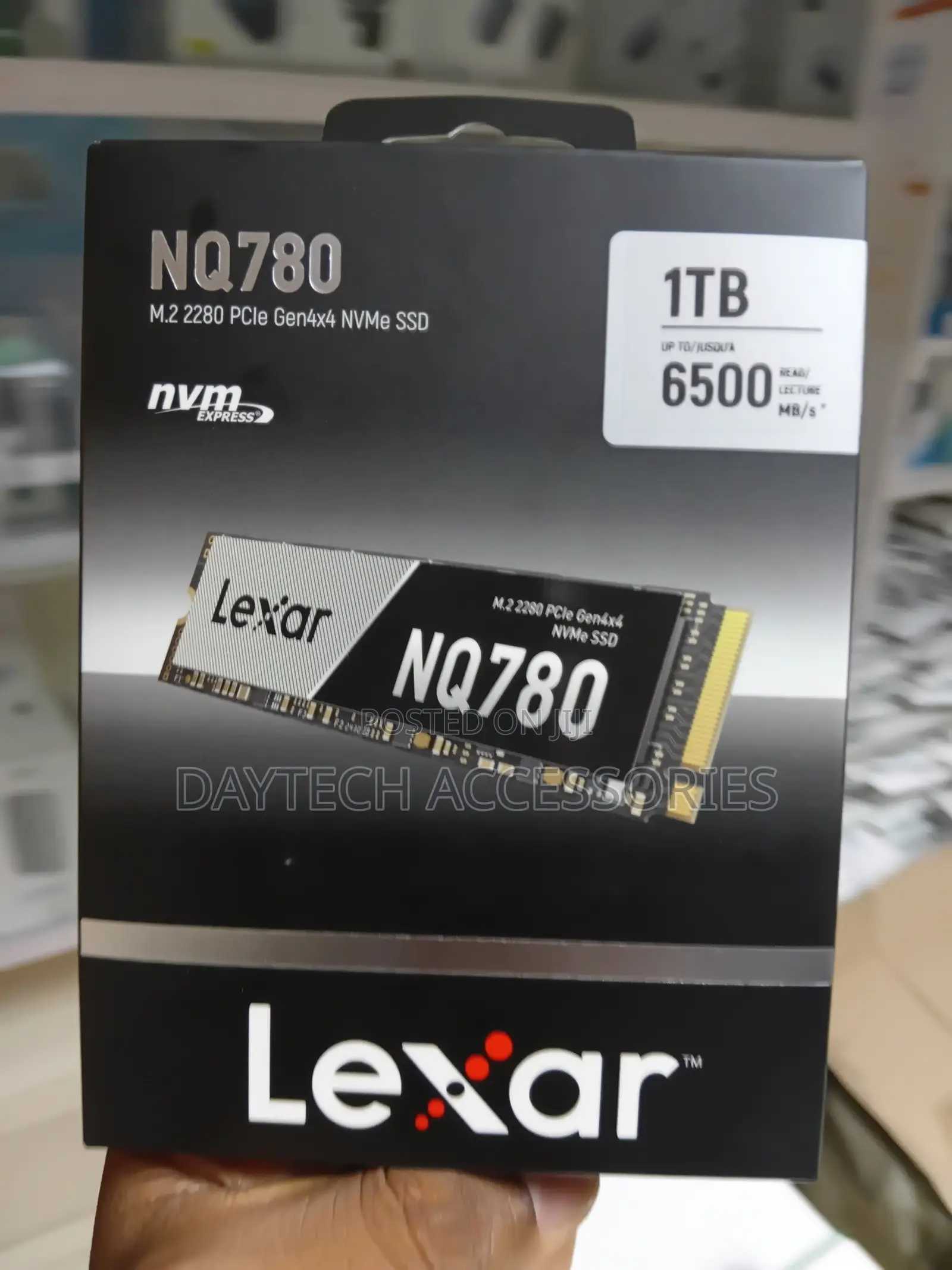 Lexar Nq780 1tb M.2 2280 Pcie Gen 4x4 Nvme SSD Up to 6000mb/S1.