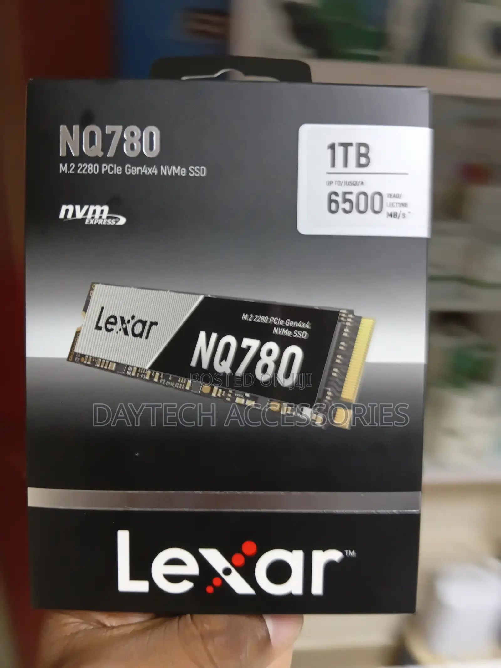 Lexar Nq780 1tb M.2 2280 Pcie Gen 4x4 Nvme SSD Up to 6000mb/S1.