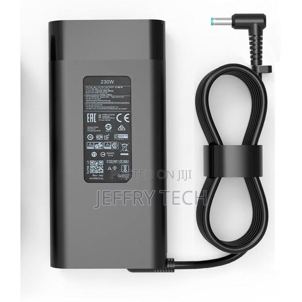 Hp Original 230w Smart Blue Tip 4.5mm Charger Compatible With Omen 15