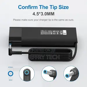 Hp Original 230w Smart Blue Tip 4.5mm Charger Compatible With Omen 15