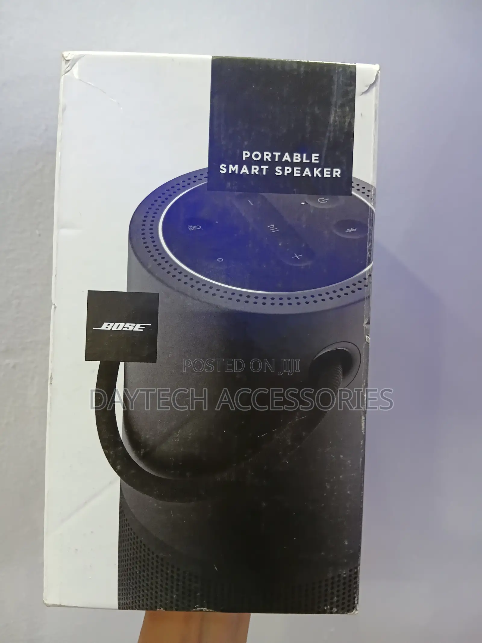 This Is a Bose Portable Smart Speaker in Black.