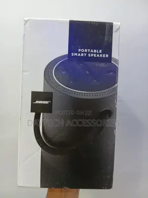 This Is a Bose Portable Smart Speaker in Black.