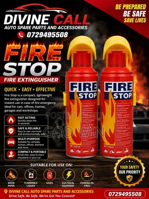 Fire Stop/Fire Extinguisher