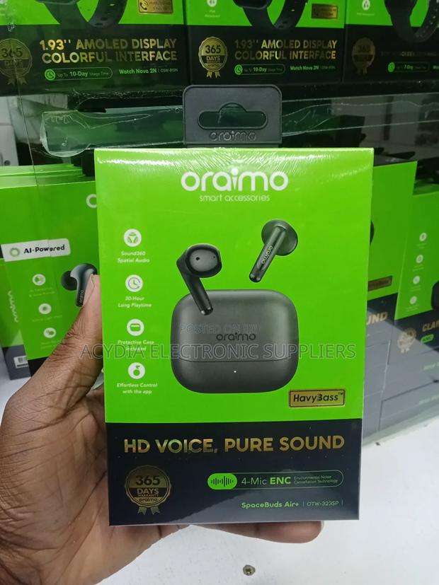Oraimo Spacebuds Air+ Half-in Bluetooth Earbuds - main view