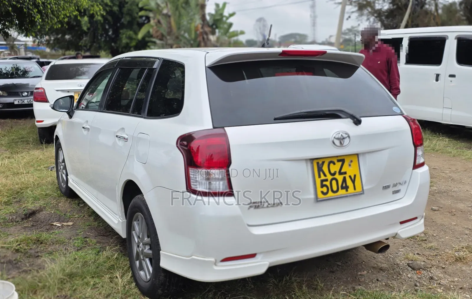 Toyota Corolla Fielder 2013 White