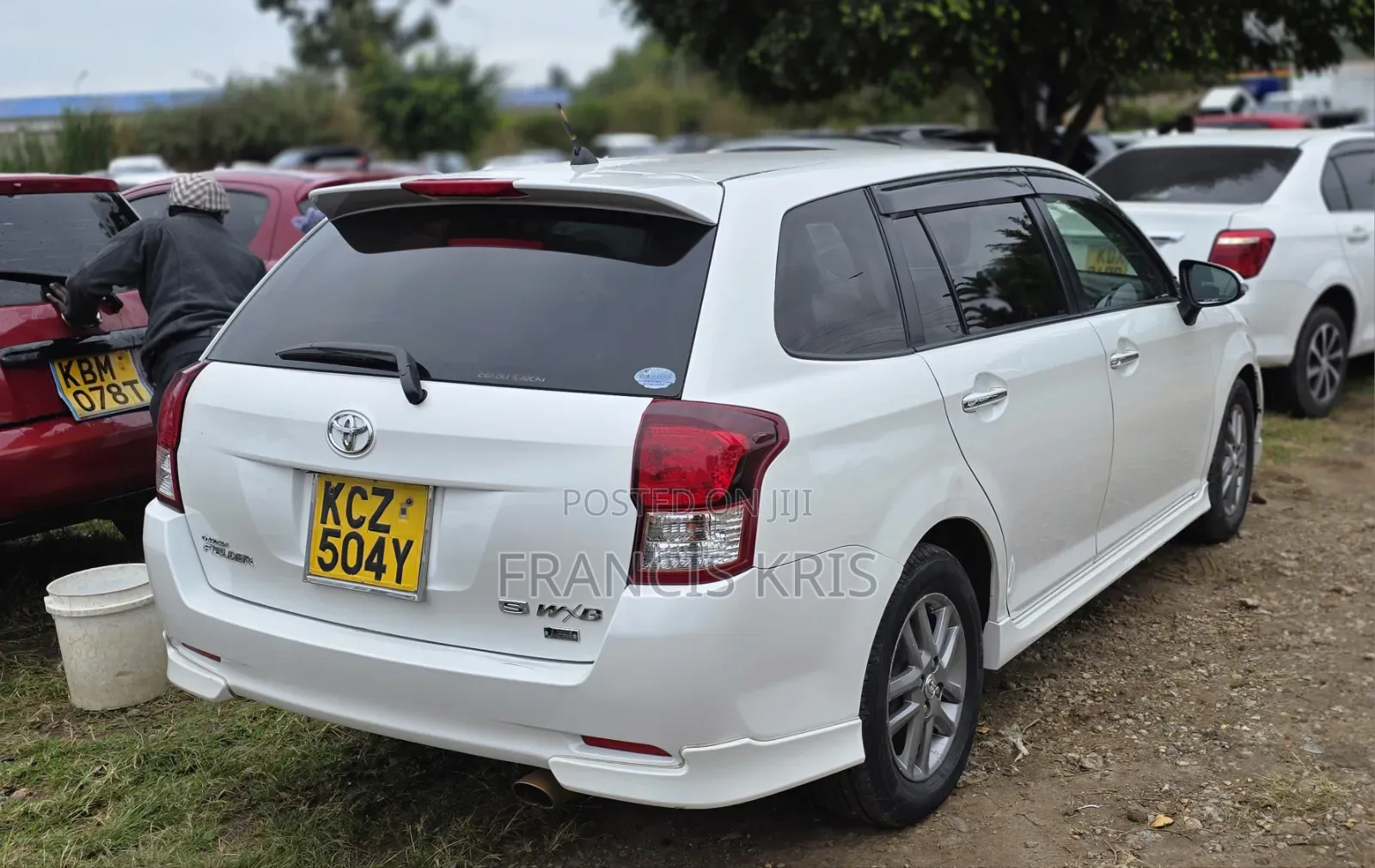 Toyota Corolla Fielder 2013 White