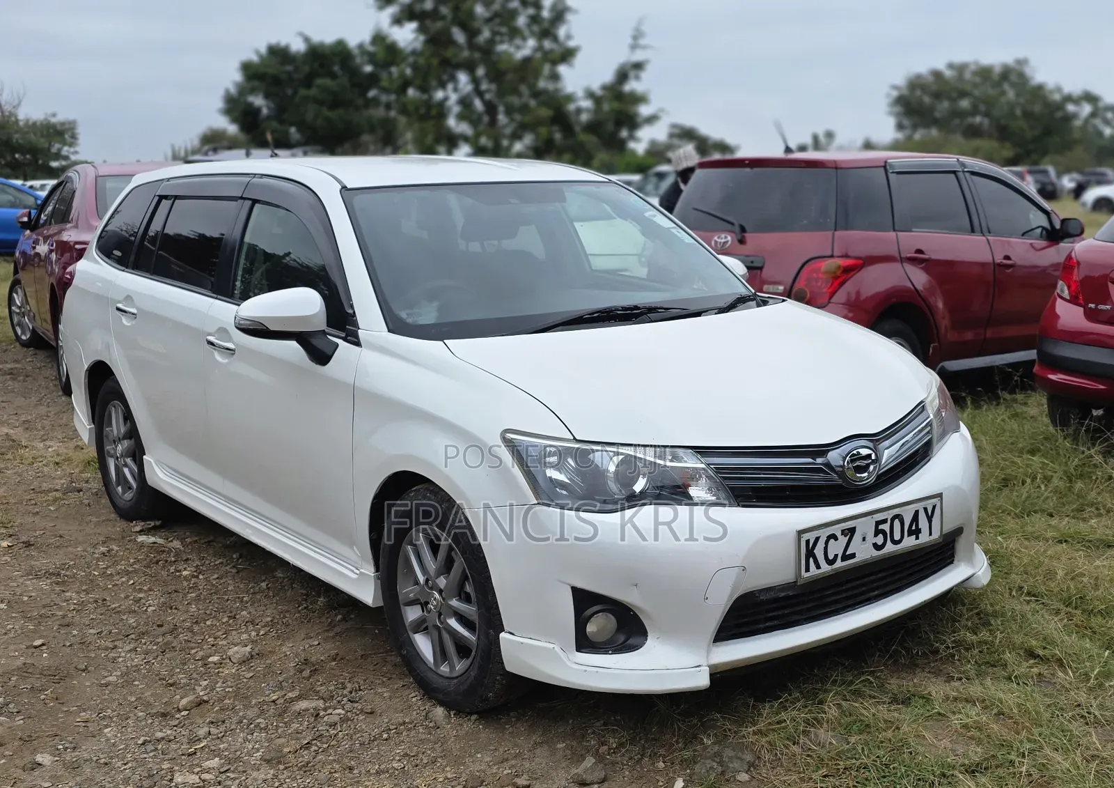 Toyota Corolla Fielder 2013 White