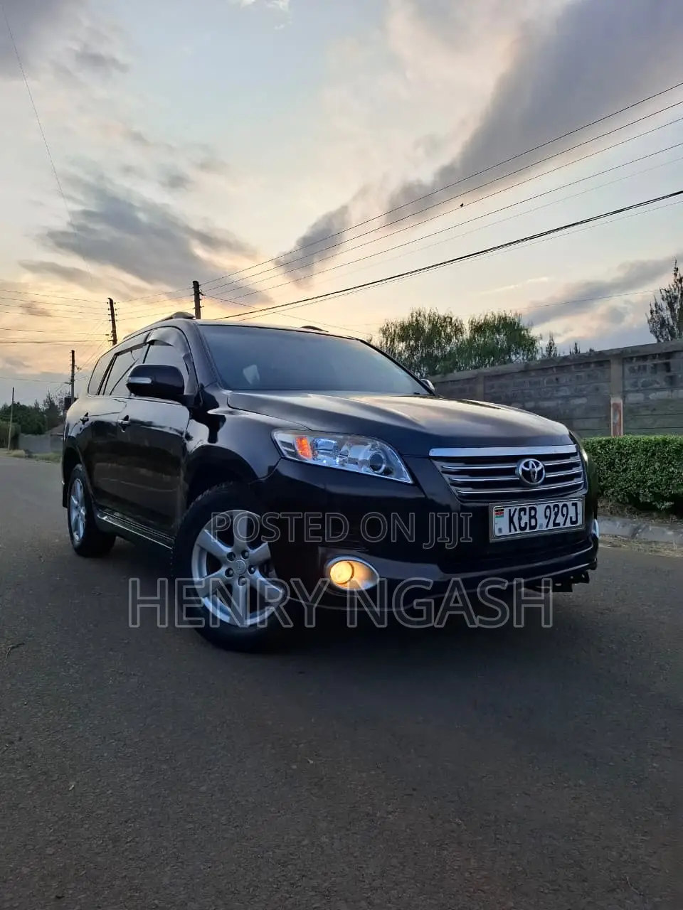 Toyota Vanguard 2007 Black
