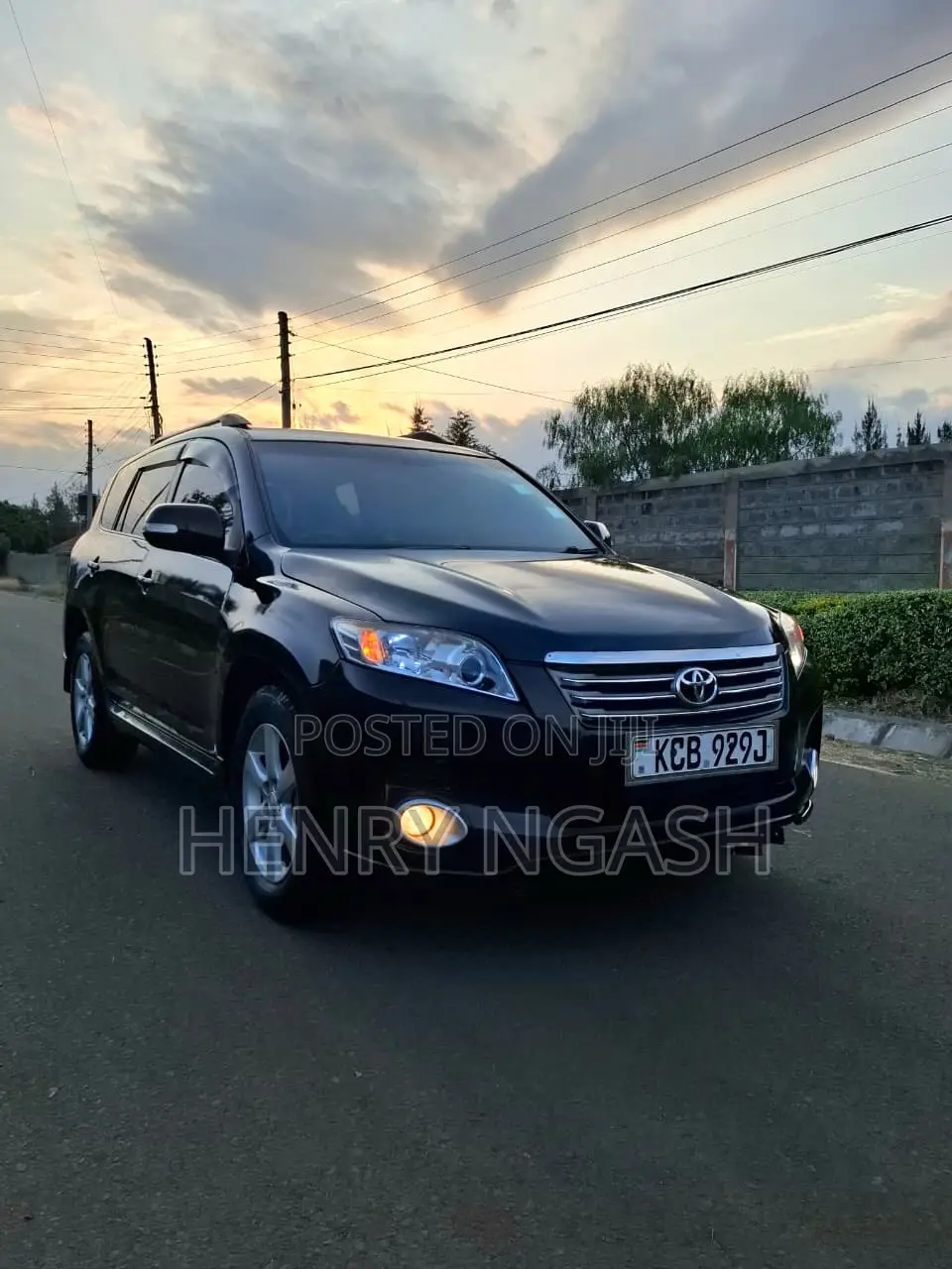 Toyota Vanguard 2007 Black