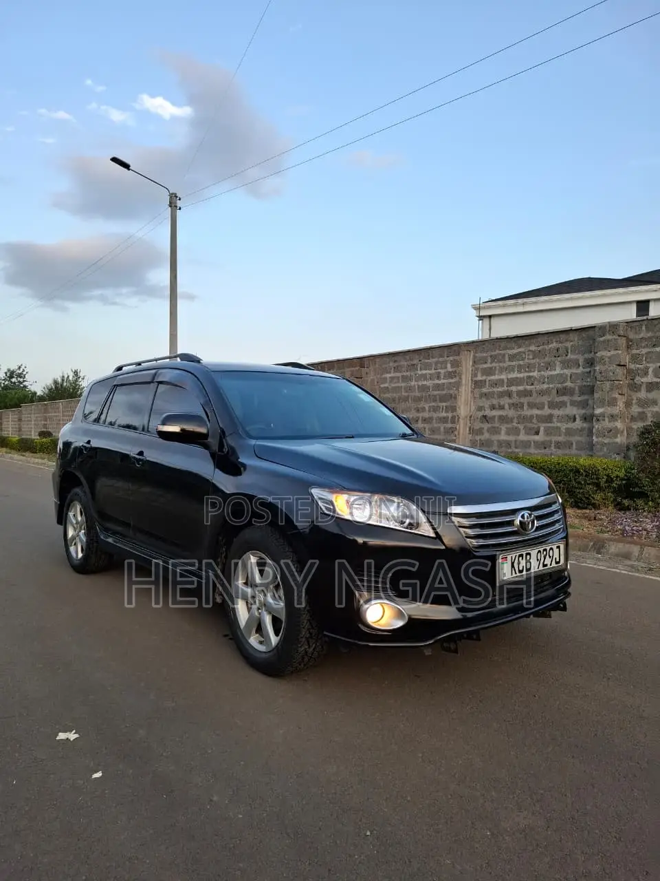 Toyota Vanguard 2007 Black