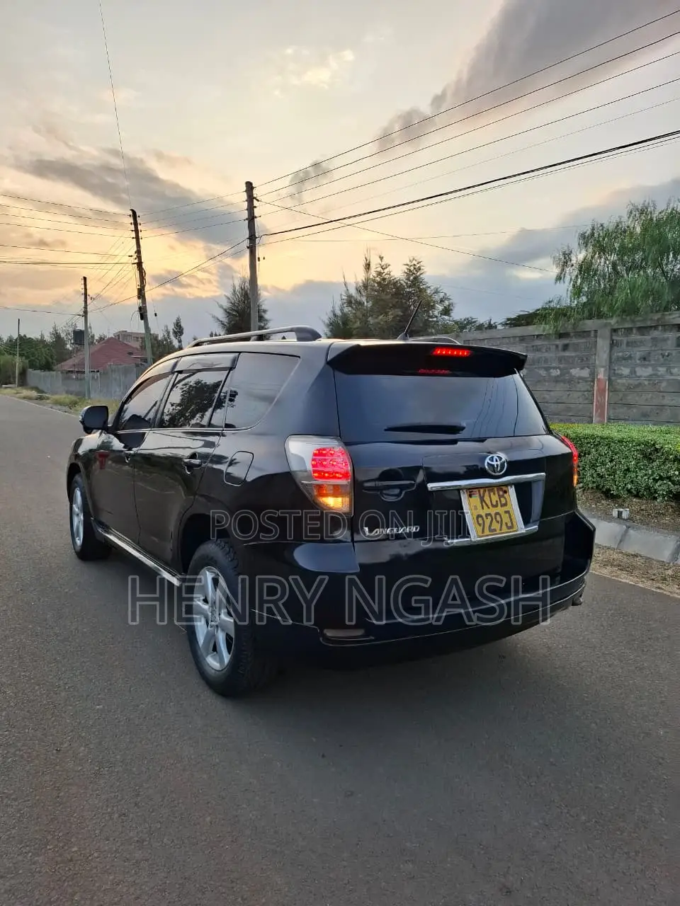 Toyota Vanguard 2007 Black