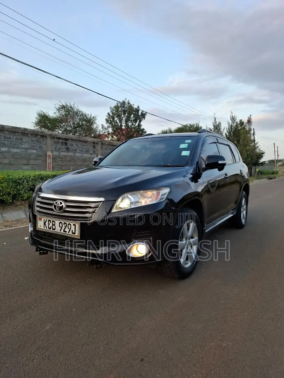 Toyota Vanguard 2007 Black