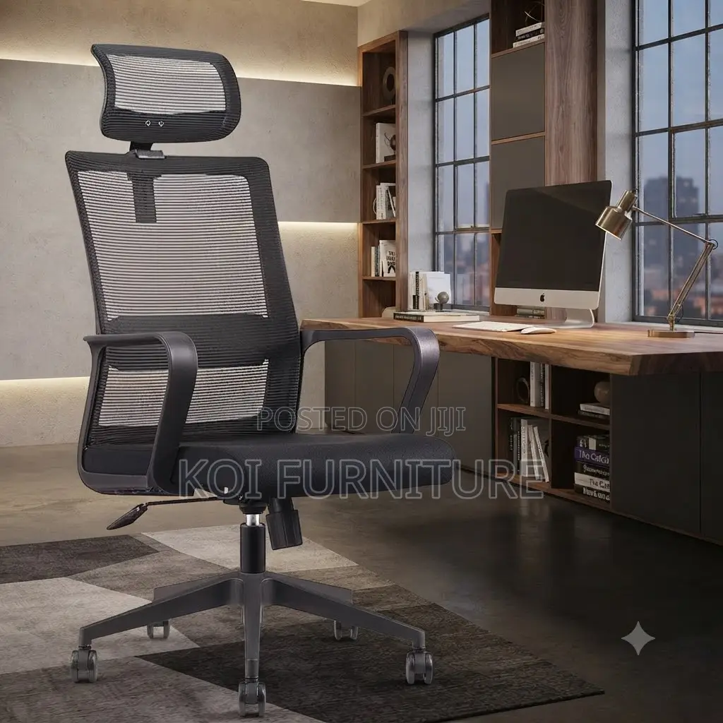 Office Chairs; High Backrest Fortress Ergonomic Office Chairs