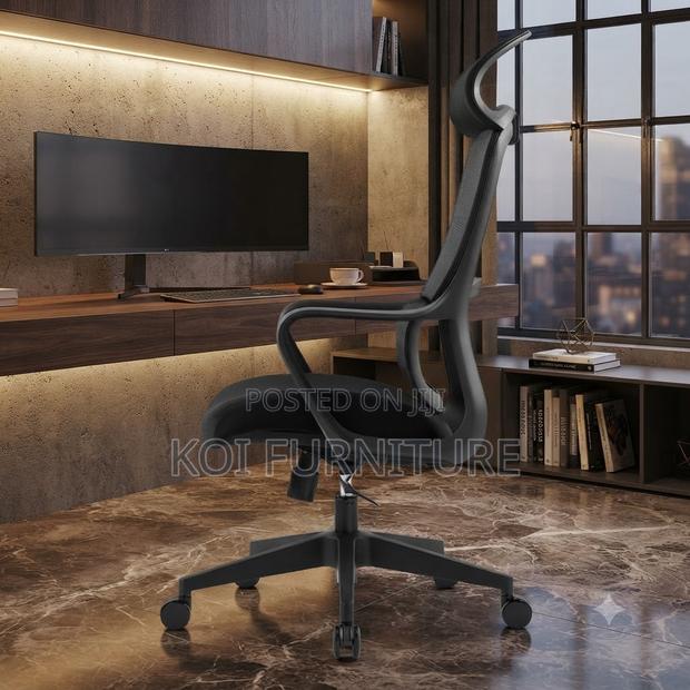 Office Chairs; High Backrest Fortress Ergonomic Office Chairs - thumbnail 5