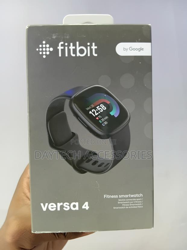 Fitbit Versa 4 Fitness Smartwatch - Black