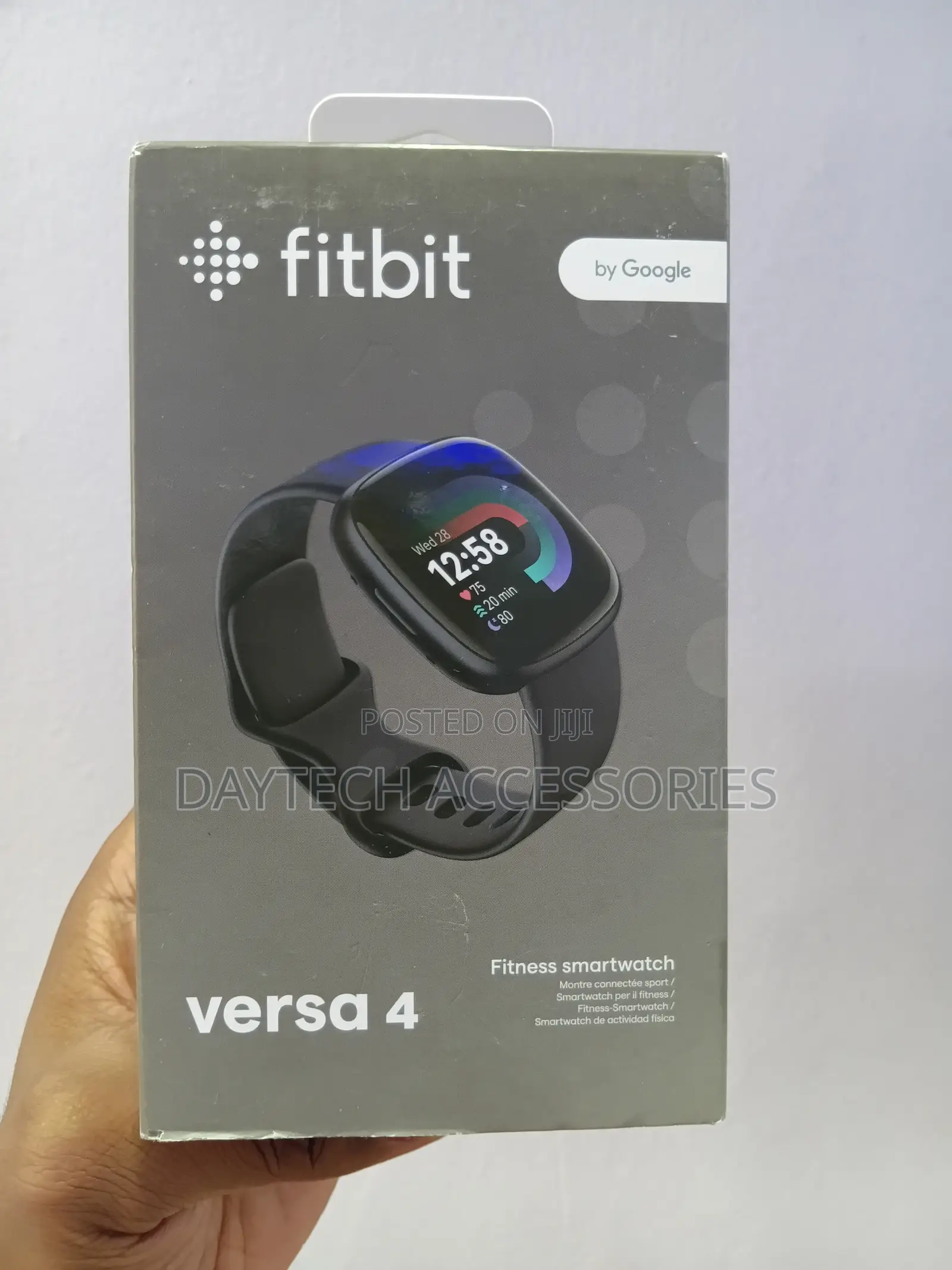 Fitbit Versa 4 Fitness Smartwatch - Black