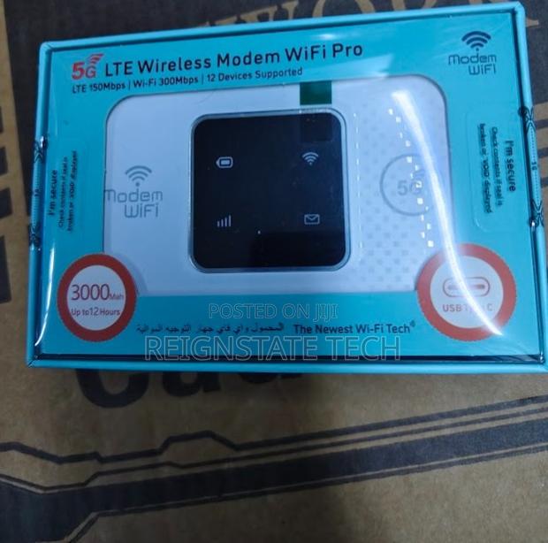 5g Lte Wireless Simcard Mifi Upto 300mbps
