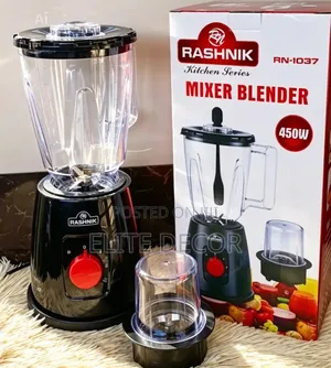 Rashnik 2 in 1 Blender Plus Grinder
450 Watts.