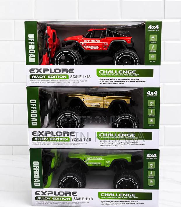 Off-Road Remote Controlled Truck With Smoke Effects - main view